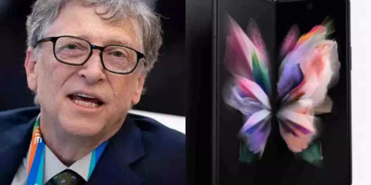 Bill Gates përdor Samsung Galaxy Z Fold 3