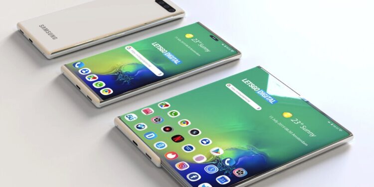 Samsung: smartphone me ekran të zgjerueshëm në çdo drejtim