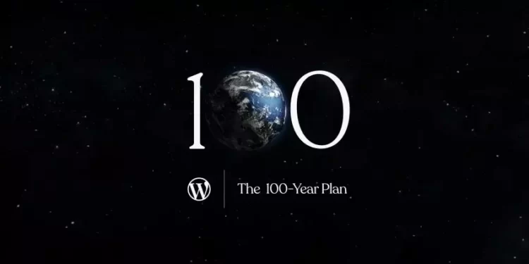 WordPress ofron një emër domaini për 100 vjet