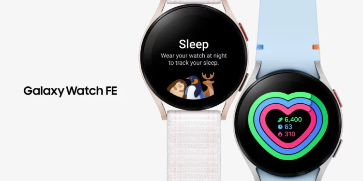 Samsung Galaxy Watch FE: smartwatch me Wear OS