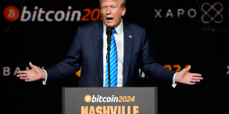 Trump në Bitcoin 2024: SHBA dhe kriptovalutat