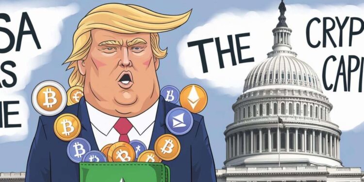 Donald Trump dëshiron ta kthejë SHBA-në në kryeqytetin e kriptomonedhave