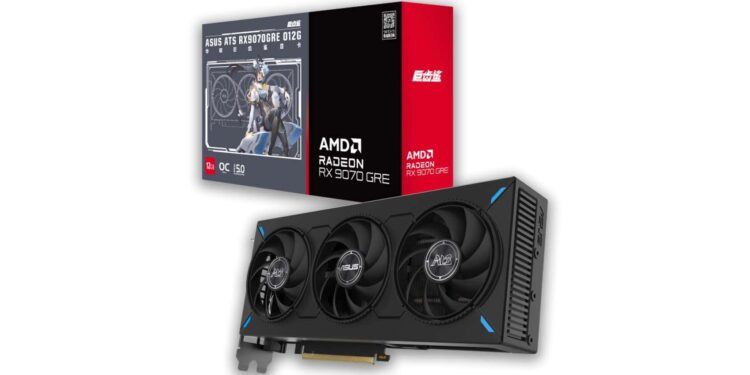 ASUS prezanton kartën e parë grafike AMD Radeon RX 9070 GRE