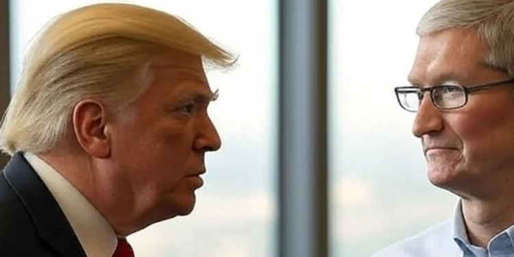 Trump kërcënon Apple: Tarifë 25% për iPhone-t