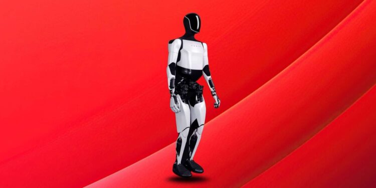 Roboti humanoid Optimus i Tesla-s mëson të kërcejë