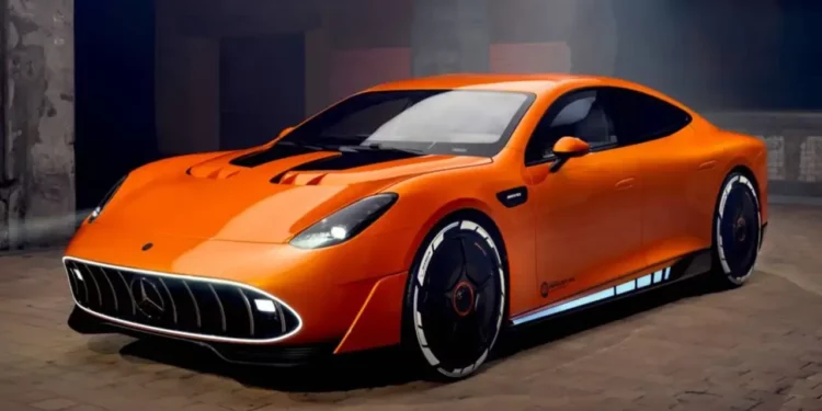 Ky është Mercedesi i ri elektrik, me motorë super aksialë dhe një bateri të Formula 1