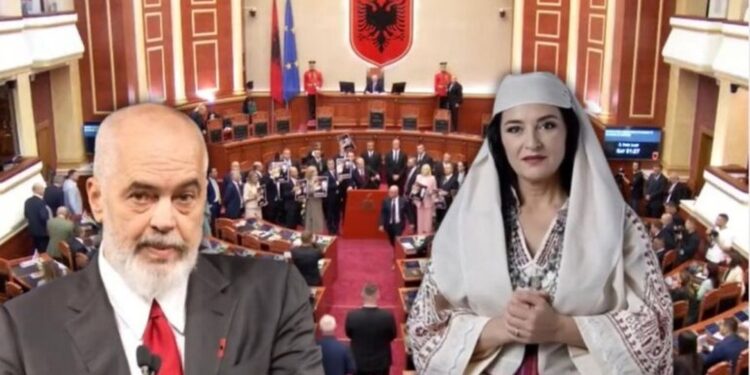 Diella debuton në Kuvend