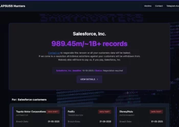 Grupi i hakerëve pretendon vjedhjen e 1 miliardë të dhëna nga bazat e Salesforce