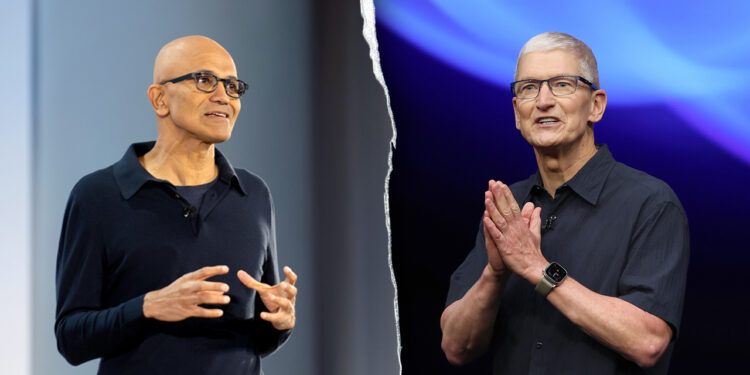 Apple dhe Microsoft thyejnë rekordin: kapin vlerën mbi 4 trilionë dollarë secila!