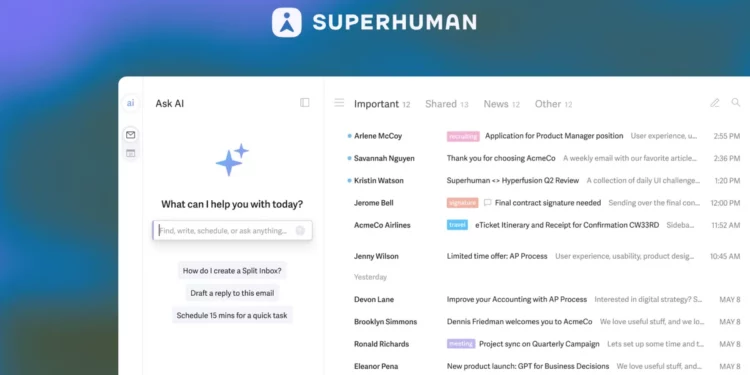Grammarly ndryshon emrin në Superhuman dhe lançon asistentin e ri AI