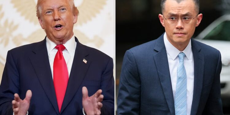 Trump për faljen e themeluesit të Binance: “Nuk e njoh, por kriptoja është e ardhmja e Amerikës