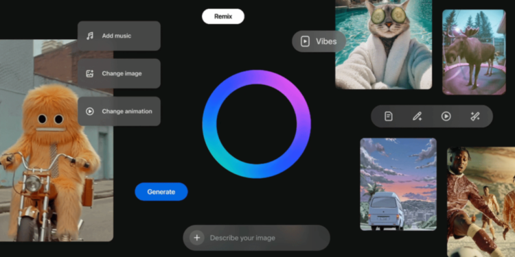 Meta sjell në Evropë “Vibes” – feed-in me video të krijuara plotësisht nga AI