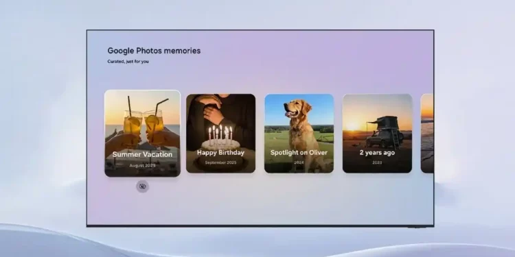 Samsung po e kthen televizorin në album digjital me Google Photos