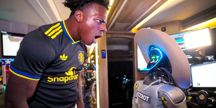 IShowSpeed përballet me padi — akuzohet për sulm ndaj robotit viral Rizzbot