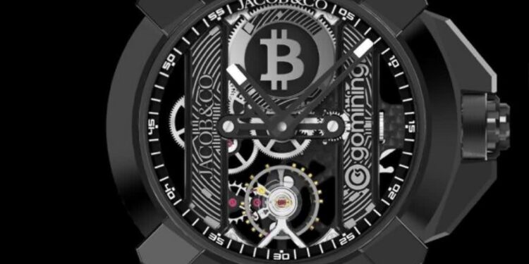 Luks dhe kripto në një objekt të vetëm: ora Bitcoin prej 40 mijë dollarësh që vjen me “miner” digjital