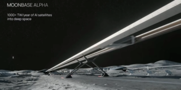 Elon Musk artikulon një vizion të ri për SpaceX dhe xAI përmes konceptit “Moonbase Alpha”
