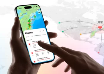 Flighty njofton në kohë reale për fluturimet dhe shqetësimet në aeroporte