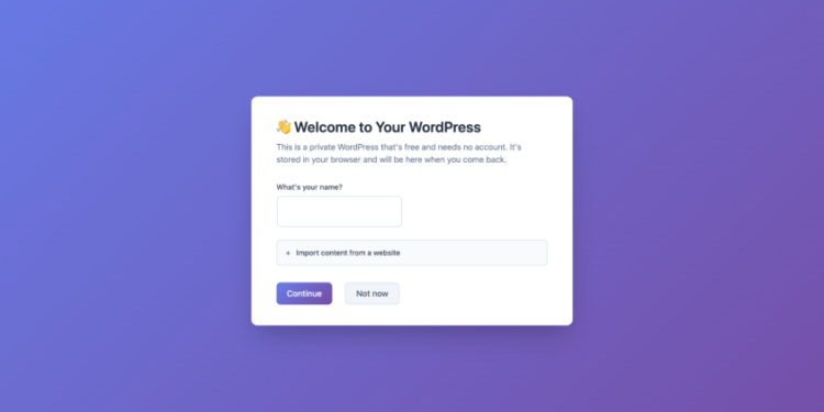WordPress Lançon my.WordPress.net: Ndërto Faqe Web Direkt nga Shfletuesi