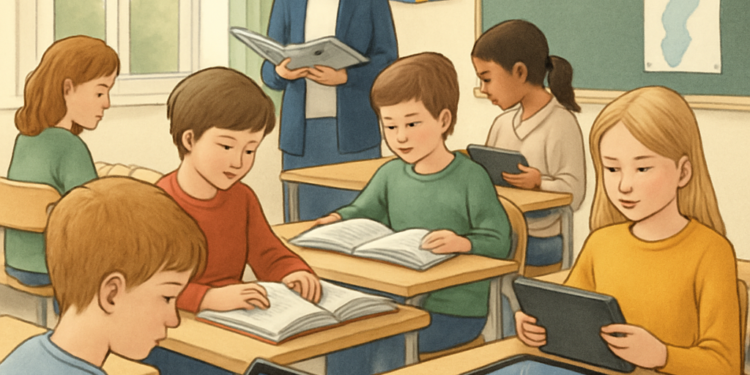 Rikthimi te librat: Shkollat suedeze largojnë ekranet për fokus më të madh