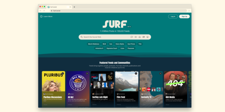 Flipboard lançon “Surf” për të sfiduar rrjetet sociale tradicionale