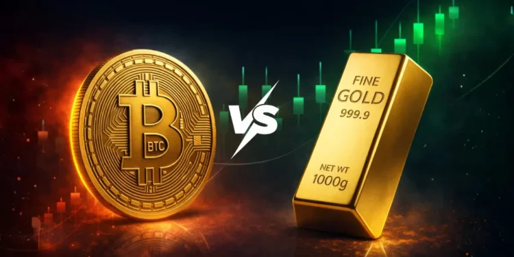 Bitcoin rikthehet fuqishëm: 1 BTC tani blen mbi 560 gramë ar